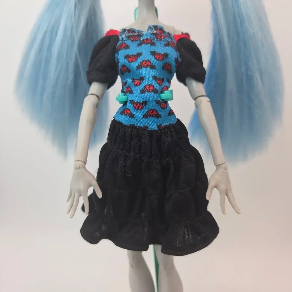 Monster High Freaky Fusion Ghoulia Yelps with Original Dress Headband